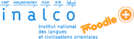 Moodle+ Inalco的Logo图标